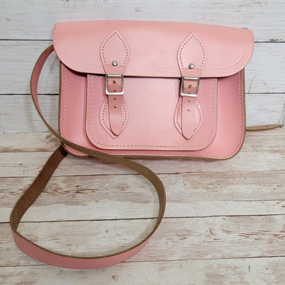 The Cambridge Satchel Company Handbags - The Cambridge Satchel Company 11 inch pink crossbody handbag